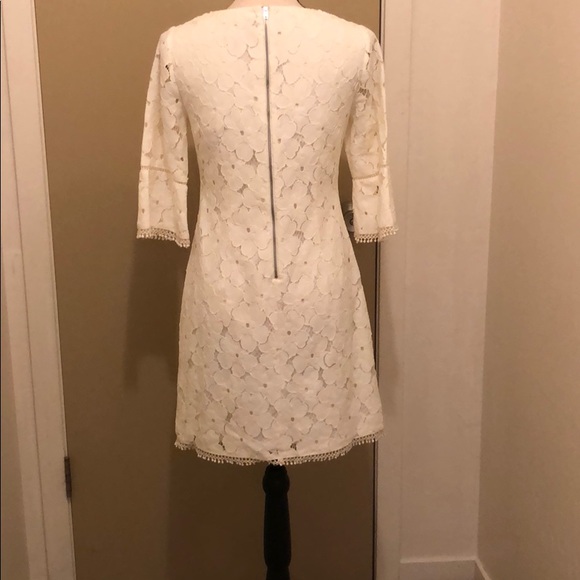 Nordstrom ivory white classy lace dress - Picture 5 of 5